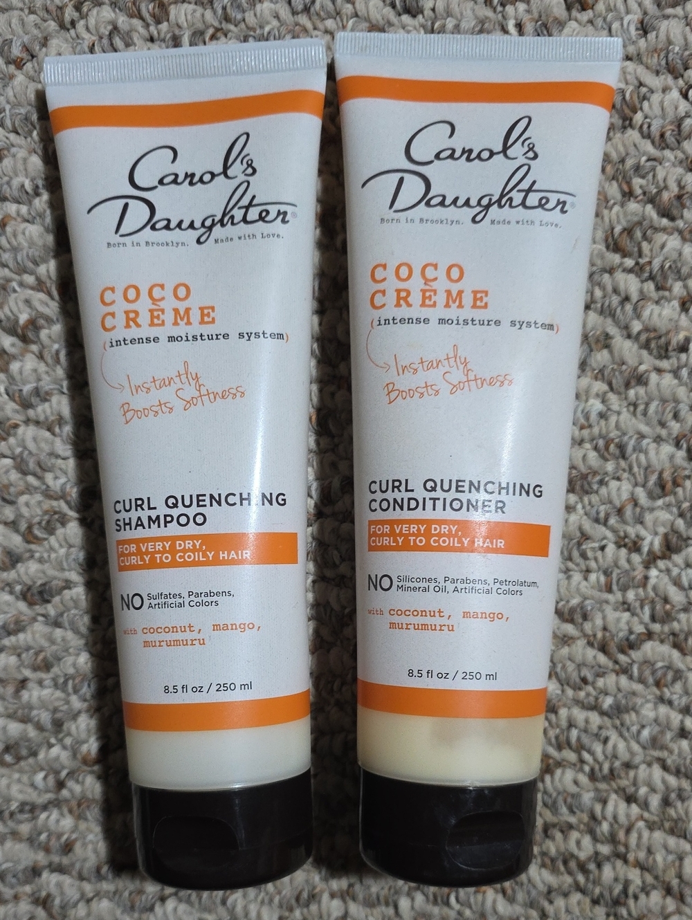 Coco Creme Curl Quenching Shampoo & Conditioner Set